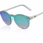 Reflective Oval Fashion Sunglasses