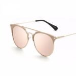 Metal Frame Retro Cat Eye Sunglasses