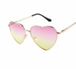 Reflective Heart Sunglasses
