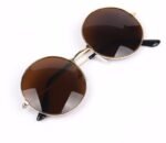 Vintage Circle Sunglasses - Image 4