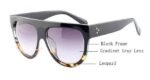 Flat Top Mirror Sunglasses - Image 10