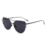 Flat Lens Cat Eye Sunglasses - Image 7