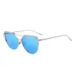 Flat Lens Cat Eye Sunglasses - Image 14