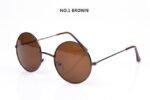 Vintage Circle Sunglasses - Image 8