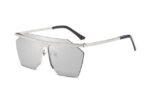 Oversized Flat Lens Sunglasses - Image 11